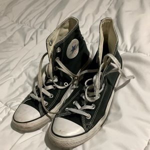 Black Hightop Converse
